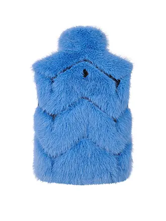 SPORTALM | Gilet da donna in ecopelliccia | blau